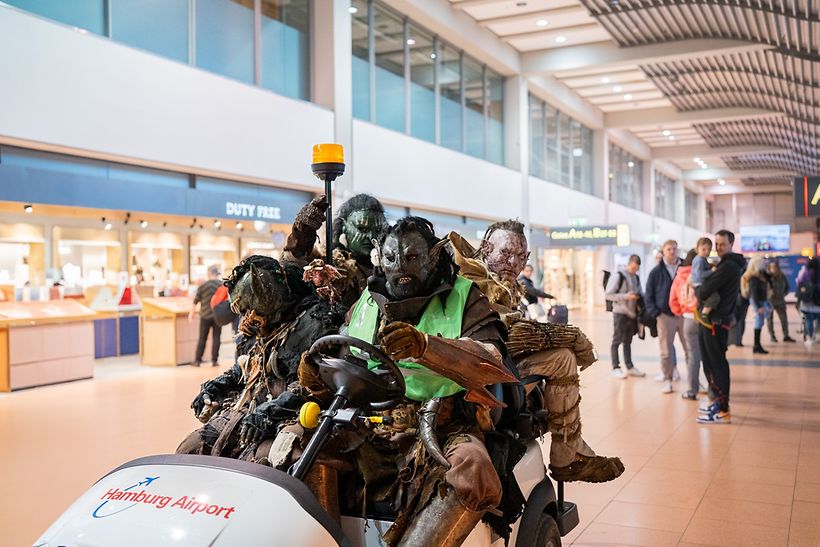 Aprilscherz Hamburg Airport 2025