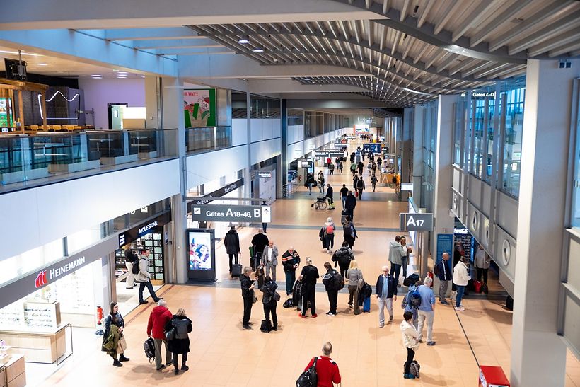 Sicherheitsbereich Hamburg Airport