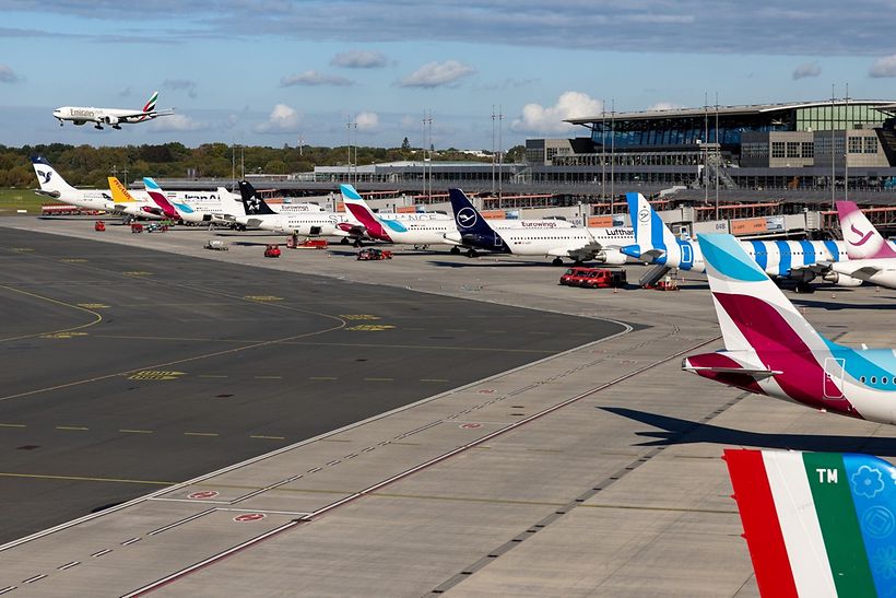 Vorfeld Hamburg Airport