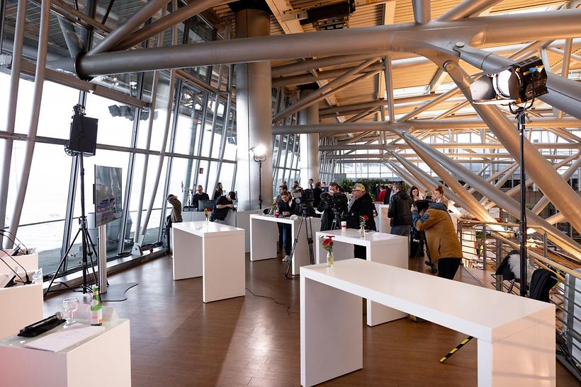 Informieren Sie sich über die Eventfläche Top Deck am Hamburg Airport. 