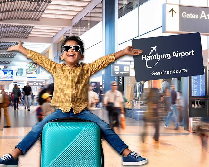 Sommer-Special: Geschenkgutschein kaufen und Rabatt-Coupons für Shop und Gastronomie am Hamburg Airport sichern