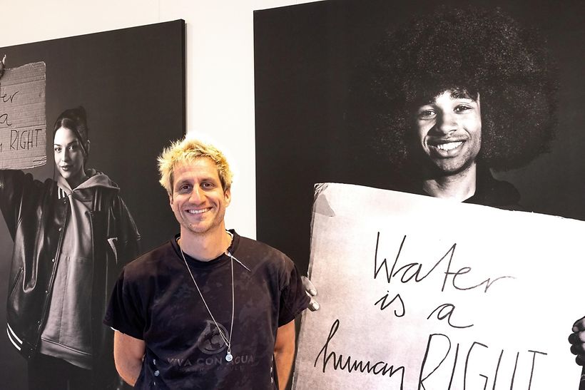Michael Fritz, Co-Gründer von Viva con Agua