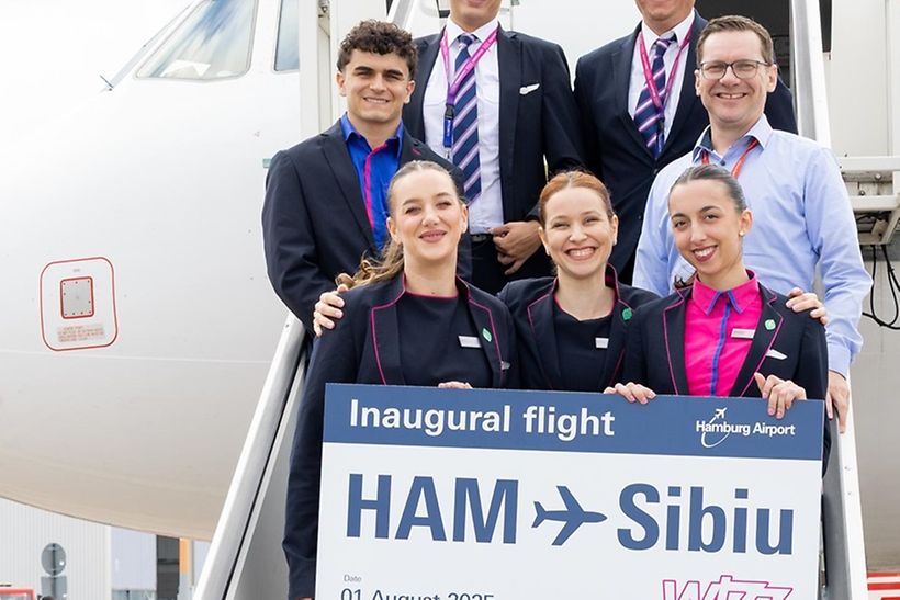 Erstflug von Wizz Air nach Sibiu