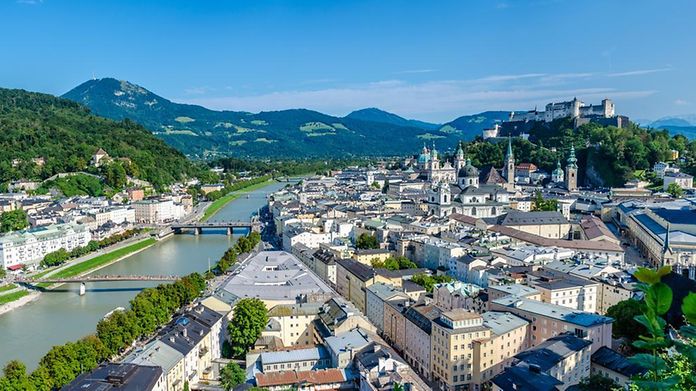 Fly non-stop from Hamburg to Salzburg