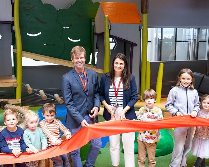 Kinderspielecken am Hamburg Airport eröffnet
