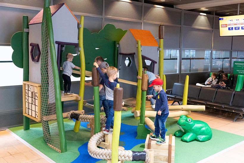 Neue Kinderspielecken am Hamburg Airport