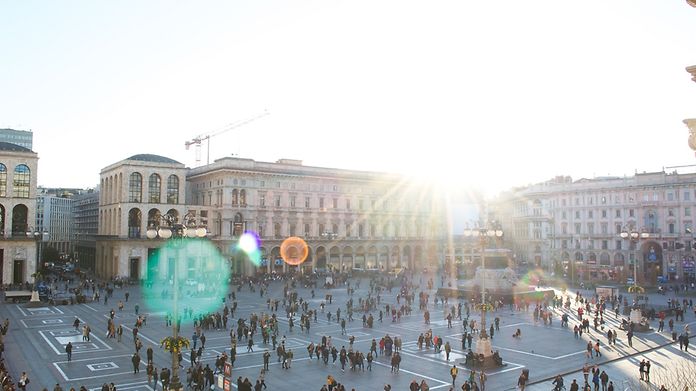 Fly non-stop from Hamburg to Milan