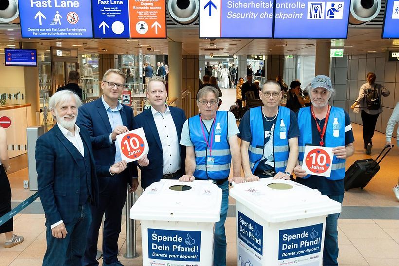 10-jähriges Jubiläum von Spende dein Pfand