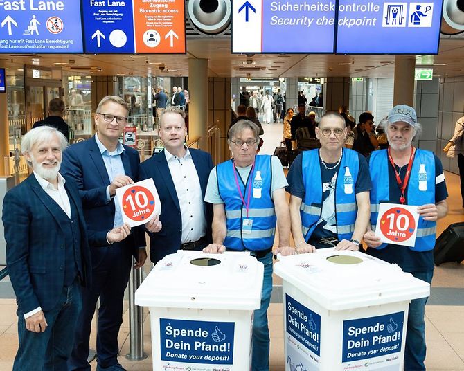 10-jähriges Jubiläum von Spende dein Pfand