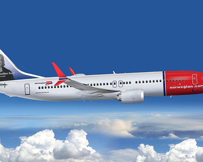 Norwegian Airlines von Hamburg nach Stockholm