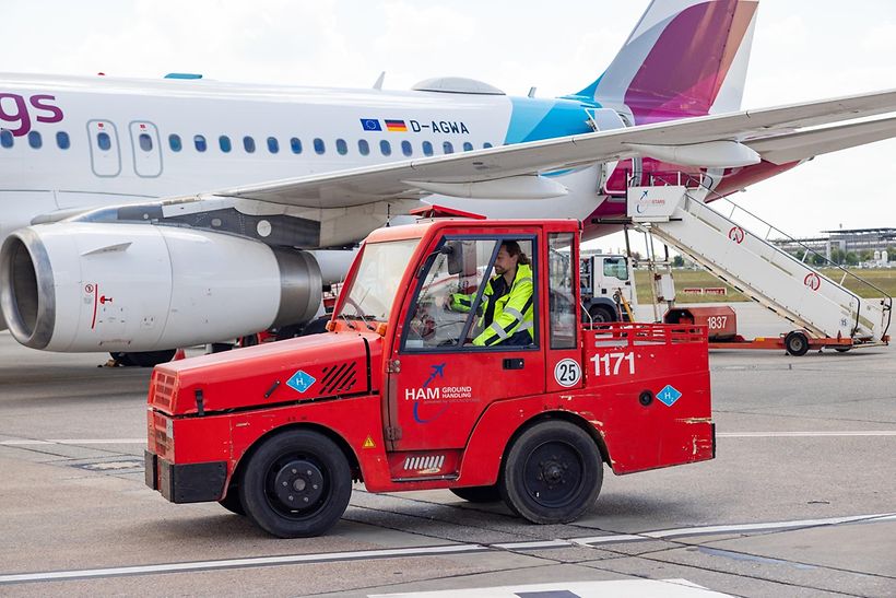 Hamburg Airport treibt Forschung für H2-Infrastruktur voran_Schlepper