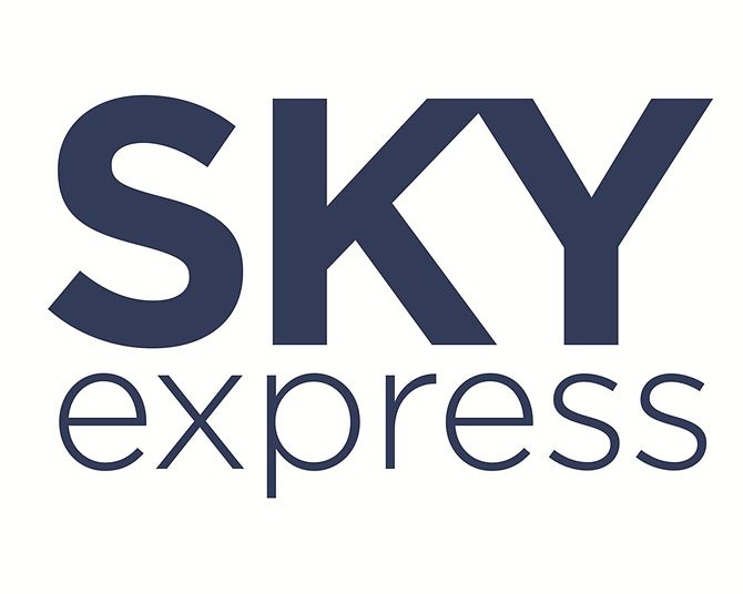 Airline-Logo von SKY express