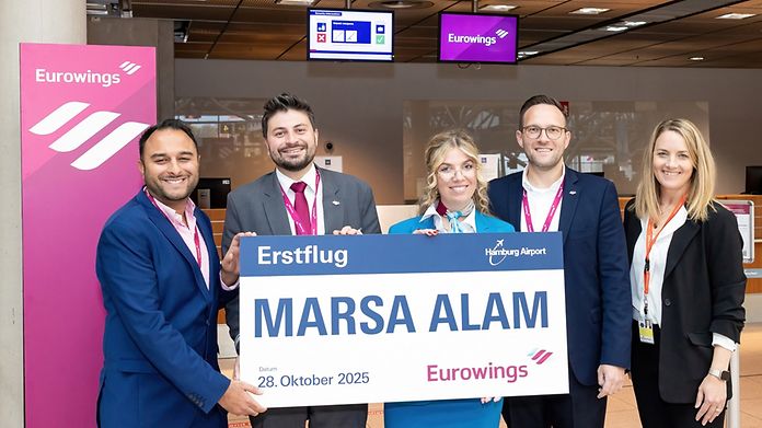 Erstflug von Eurowings nach Marsa Alam