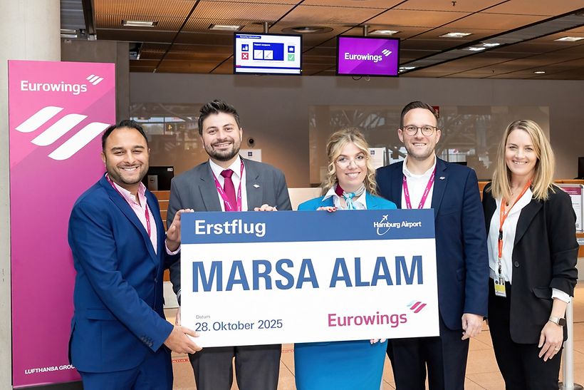 Erstflug von Eurowings nach Marsa Alam