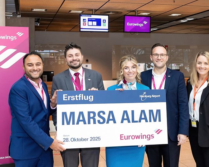 Erstflug von Eurowings nach Marsa Alam
