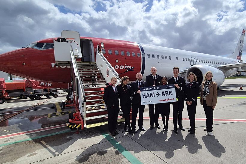 erstflug-norwegian-vorfeld